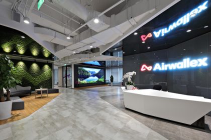镜像空间 跨境支付公司Airwallex空中云汇上海办公设计欣赏