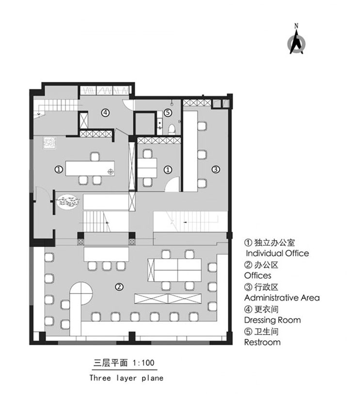 老厂房的精彩蜕变 CUN寸DESIGN北京办公设计欣赏