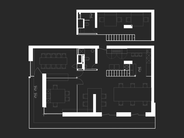 极简黑白灰 设计工作室YOD Design Lab乌克兰基辅办公设计欣赏